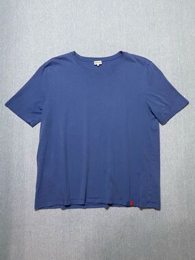 Kule The Modern Organic Cotton Tee T Shirt Size S Blue Basic Everyday Shirt